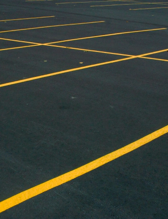 parking lot sweeping card